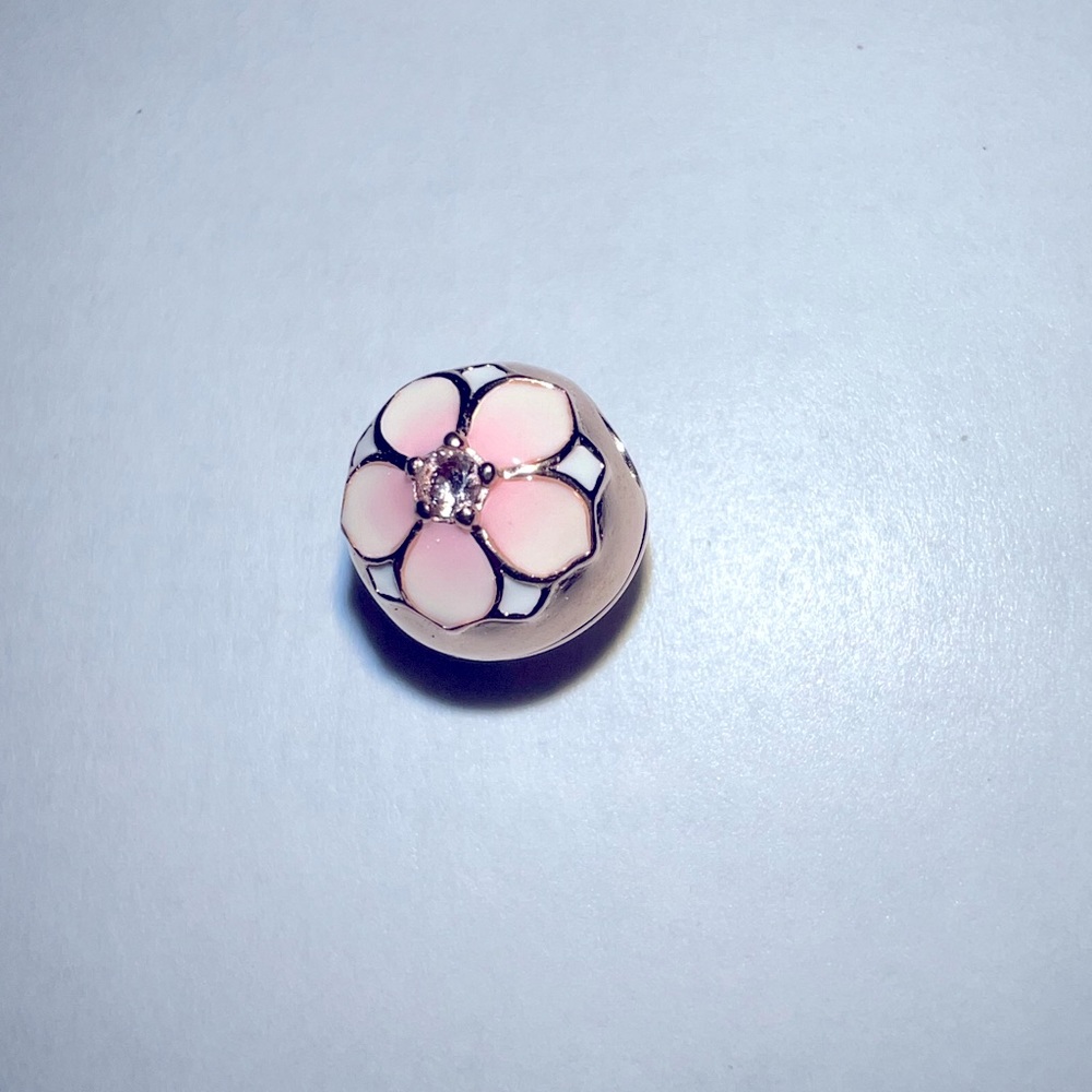 Pandora Rose Gold Plated Flower Charm